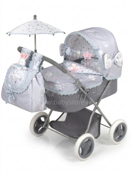 DeCuevas Toys Martin Art.85029 Leļļu rati ar somu