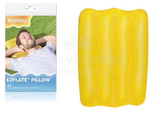 Inflatable Pillow 38 x 25 cm Yellow Bestway 52127