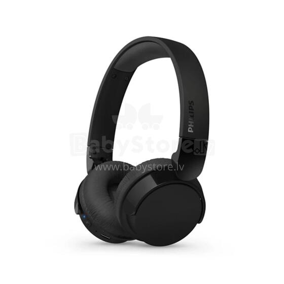 PHILIPS On-ear bezvadu austiņas, melnas