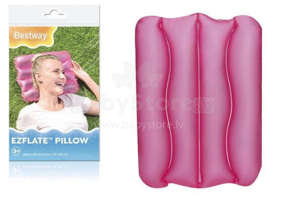 Inflatable Pillow 38 x 25 cm Pink Bestway 52127