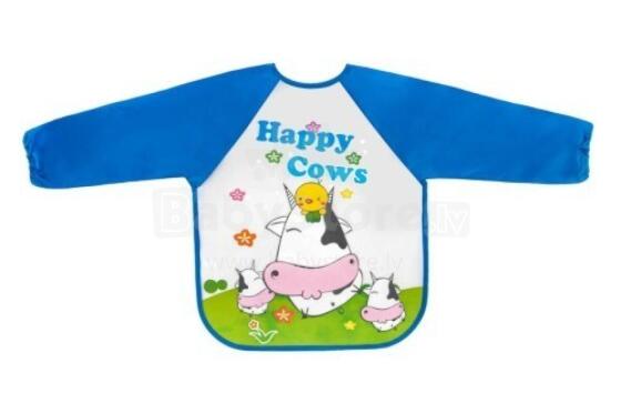 5628 BIB WITH SLEEVES HAPPY COWS