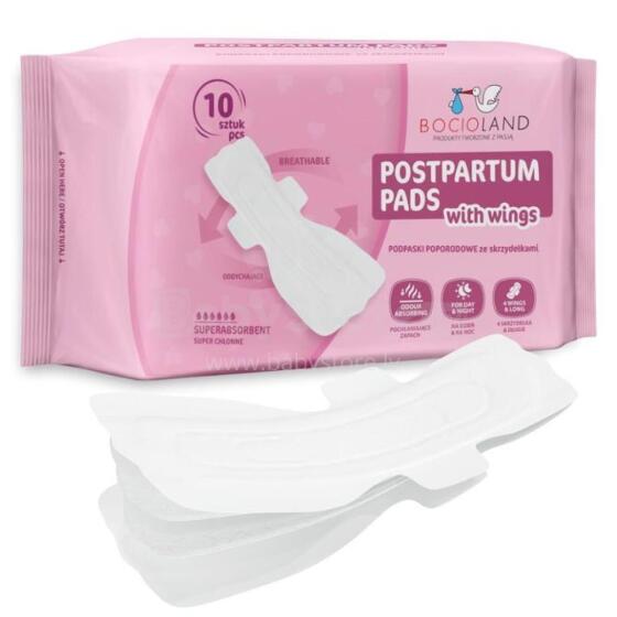 1554 HIGHLY ABSORBENT POST-NATURAL PADS 10 PCS L BL155