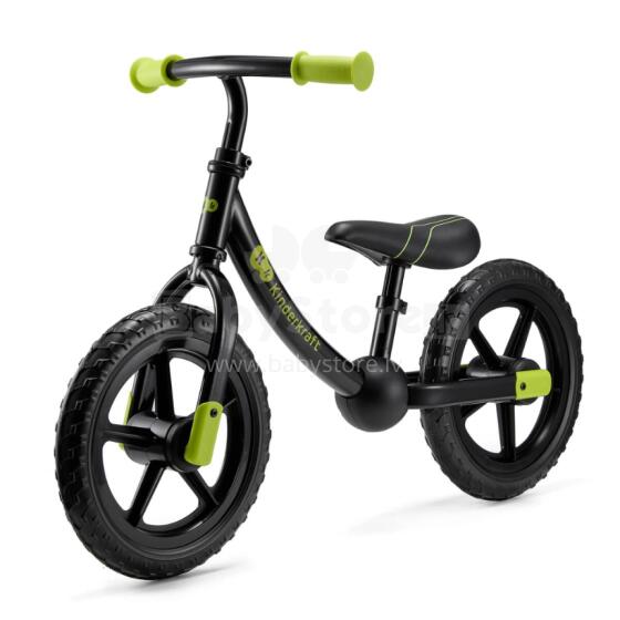 KINDERKRAFT balansēšanas velosipēds 2WAY NEXT offroad melns