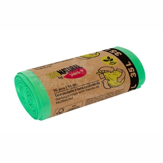 Atkritumu maisi aizvelkami ECO 35L / 15 gab.