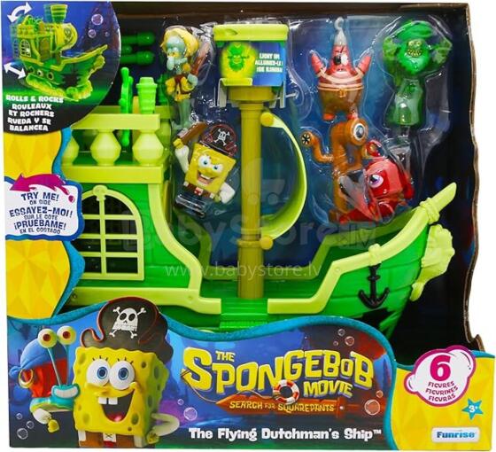 SPONGEBOB laiva ar figūriņām, 73110