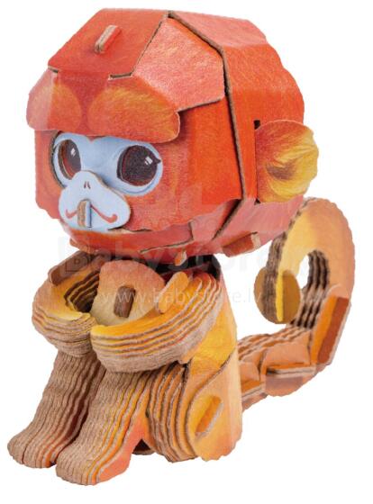 MAKEBUG 3D papīra puzle Zelta pērtiķis, MB-D-0043