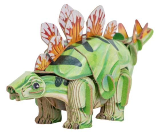MAKEBUG 3D papīra puzle Stegozaurs, MB-D-0038