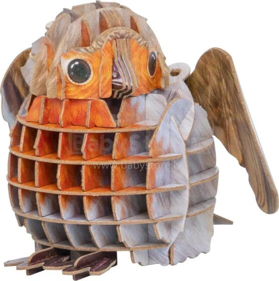 MAKEBUG 3D papīra puzle Sarkanrīklīte, MB-D-0025