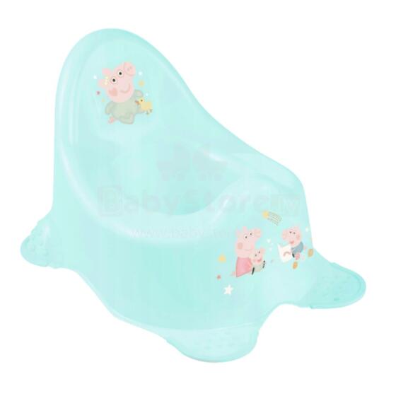 KEEEPER ADAM PEPPA PIG neslīdošs podiņš piparmētru zaļā krāsā