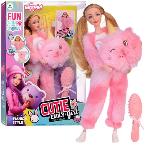 Кукла WOOPIE ROYAL Эми в костюме розовой медведицы