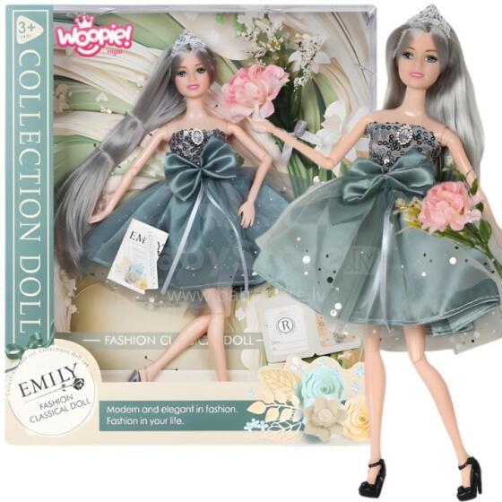 Кукла WOOPIE ROYAL Эми в элегантном платье из тюля с бантом и букетом