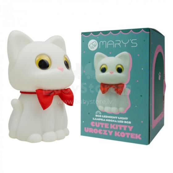 MARY'S MW61590 LED Night Light Cute Cat