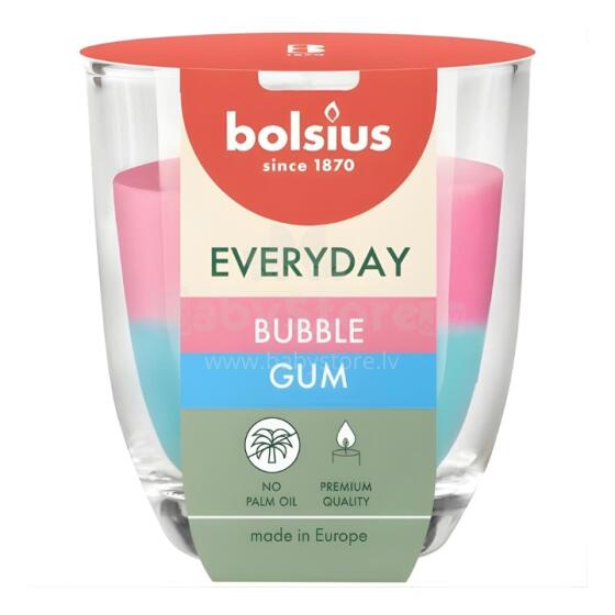 Candle aroma. glass gl. Everyday &Oslash;80x70mm bubble gum