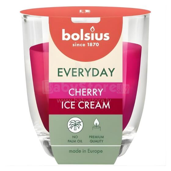 Candle aroma. glass gl. Everyday &Oslash;80x70mm cherry ice cream