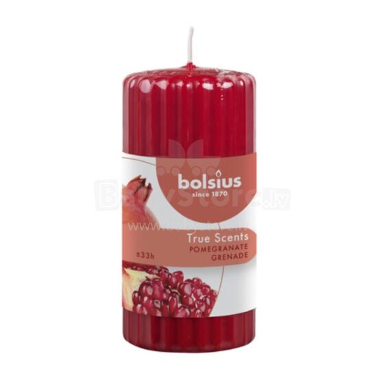 Ароматическая свеча-цилиндр True Scents &Oslash;120x58 мм гранат