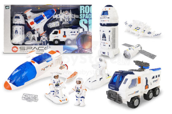 ARTYK 175527 Space Base Large Set 12 Pieces