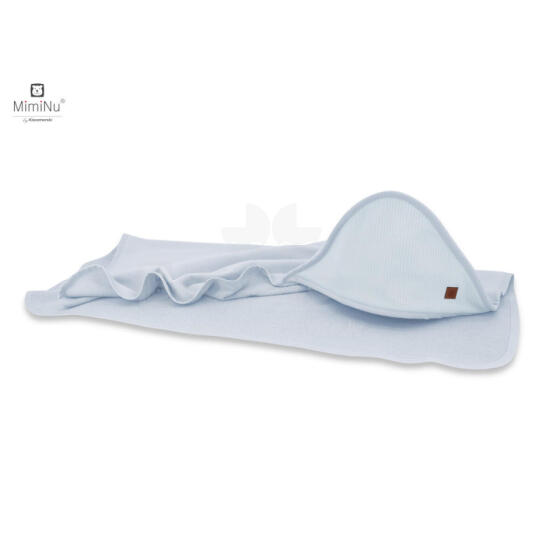 Халат KIECZMERSKI 100x100 MIMINU SOFT + мочалка синяя