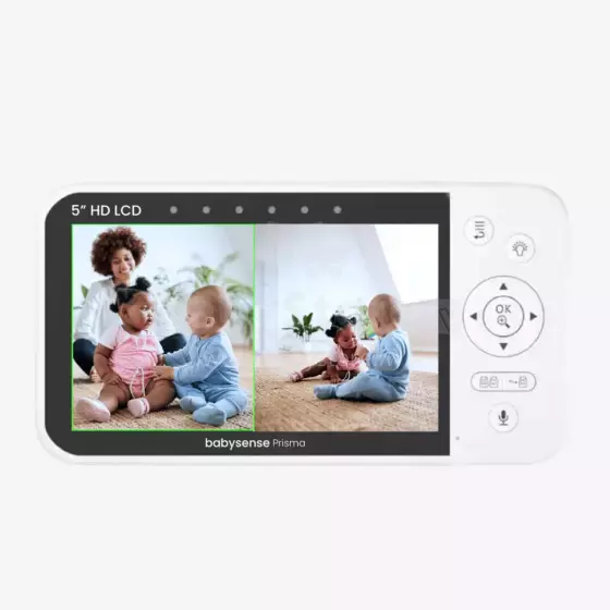 Babysense Parent Unit for Video for 5" Split-Screen Art.268708 Родительский блок для видеоняни Prisma