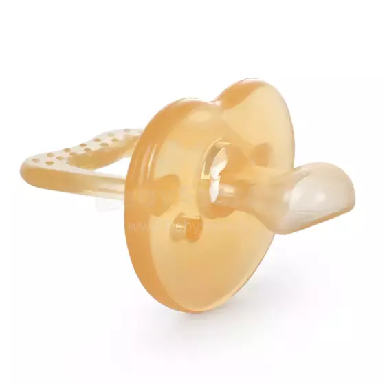 Haakaa Silicone Dummy  Art.TPS006-A Apricot Natural anatomical 3+ month