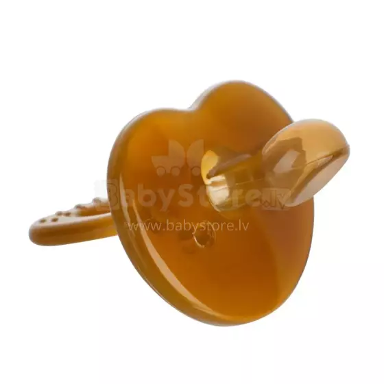 Haakaa Silicone Dummy  Art.TPS031 Amber Анатомическая/ортодонтическая Пустышка из 100% натурального каучука 3+мес,1 шт