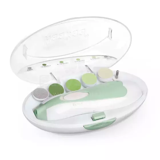 Haakaa Electric Nail Care Set Art.SGE004-M Meadow Набор для ухода за детскими ногтями