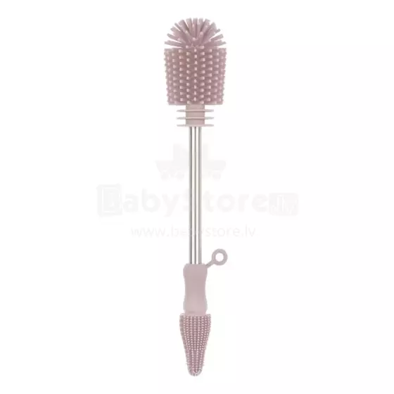 Haakaa Silicone Cleaning Brush  Art.NHK071-BH Blush Silicone brush for bottles and nipples