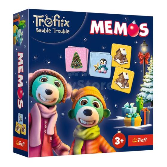 TREFL 02734 Memos spēle Trefliki Glābj Ziemassvētkus