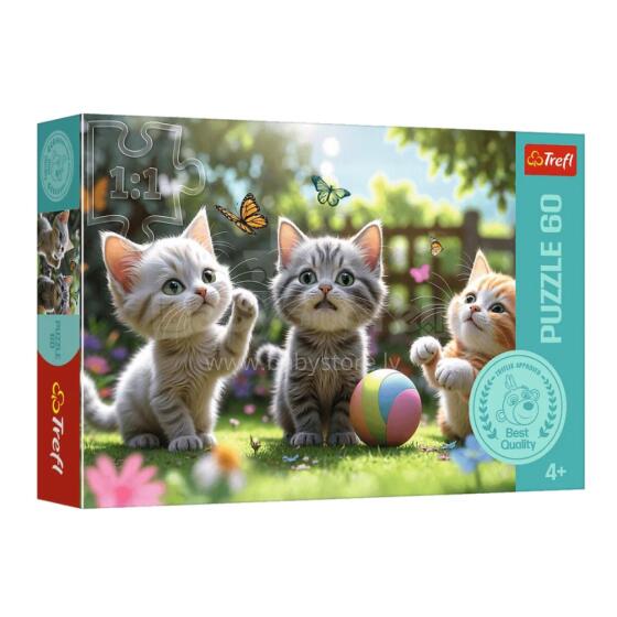 TREFL 17412 Пазл 60 Три котенка