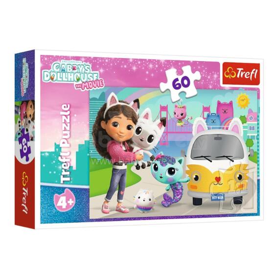 TREFL 17415 Puzzle 60 Gabby and the Cat Adventures
