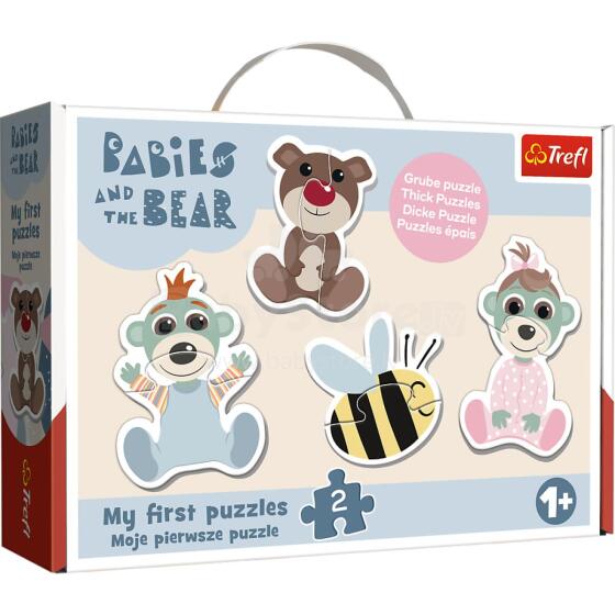 TREFL 36139 Puzzle Baby Classic Friendly Babies
