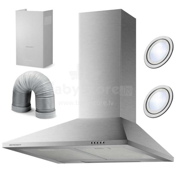 Кухонная вытяжка 60 см Berdsen BT-213 INOX