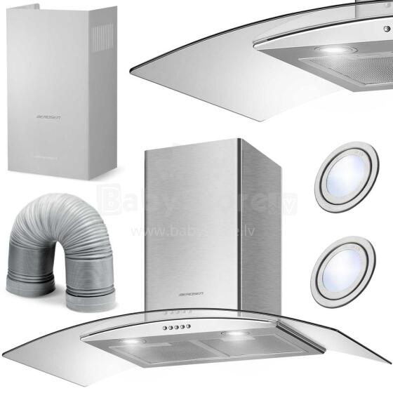 Virtuves dūmvads 90 cm Berdsen BT-223 INOX