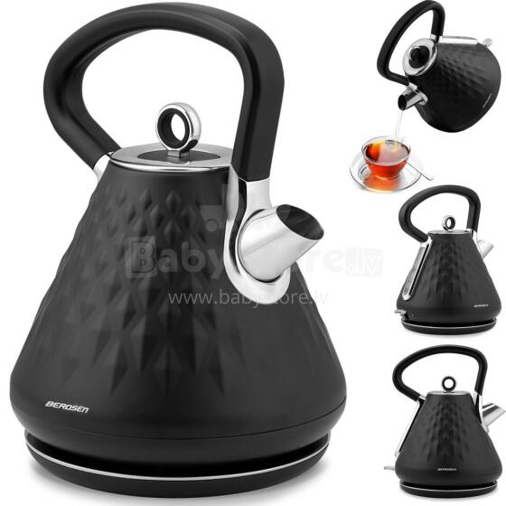Electric kettle 1.7L Berdsen BD-700 black