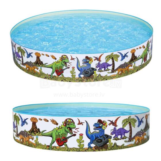 Bērnu dinozauru baseins 183 x 38 cm Bestway 55022