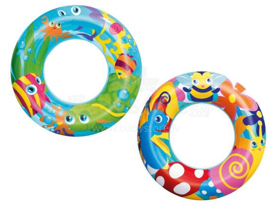 Beach swimming ring for children 56 cm Bestway 36013 insects