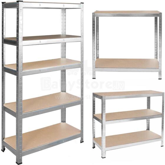 Metal warehouse shelf 205 x 120 x 45 Humberg 4850