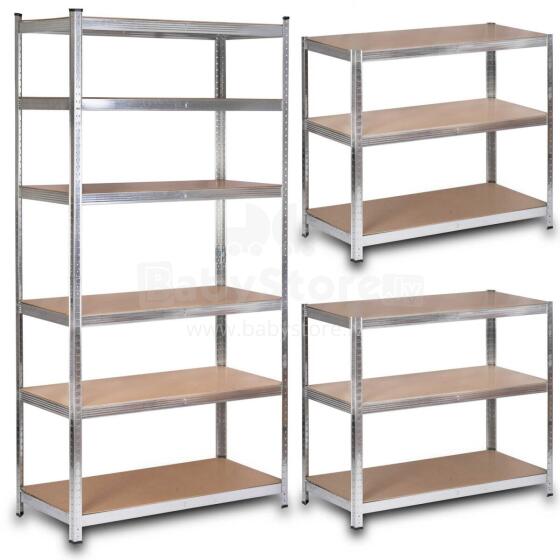 Metāla uzglabāšanas plaukts 222 x 110 x 50 cm Humberg HR-815