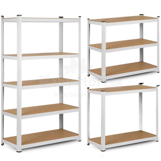 Metal warehouse shelf 150 x 75 x 30 Humberg 4841