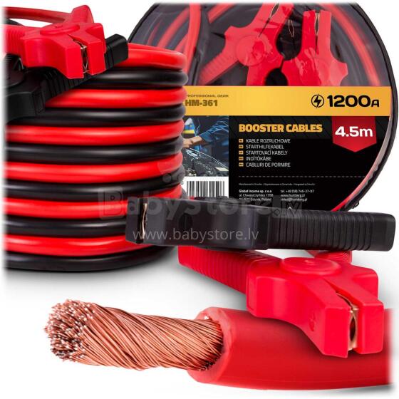 Jump Cables 4.5m 1200A HM-361 Humberg