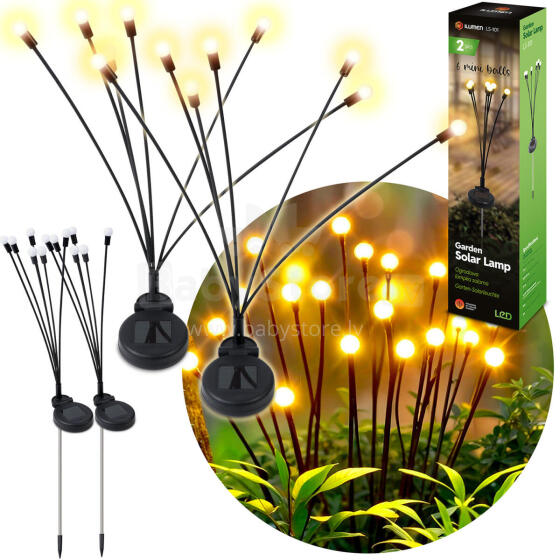 Solar Lamp Fireflies 2pcs Ilumen LS-101