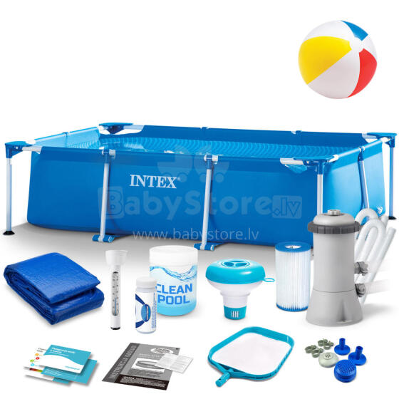 Intex 28270 15-in-1 rāmis baseins 220 x 150 x 60 cm