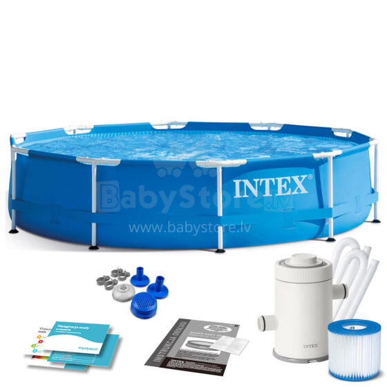 Intex 28202 305 x 76 cm 9-in-1 Frame Pool