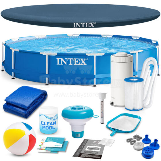 Intex 28212 366 x 76 cm 16-in-1 Frame Pool