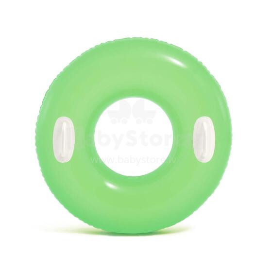 Swimming Ring with Handles 76 cm Green INTEX 59258