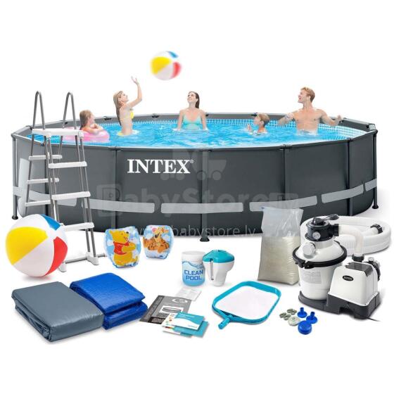 Intex 26326 17-in-1 Frame Pool 488 x 122 cm