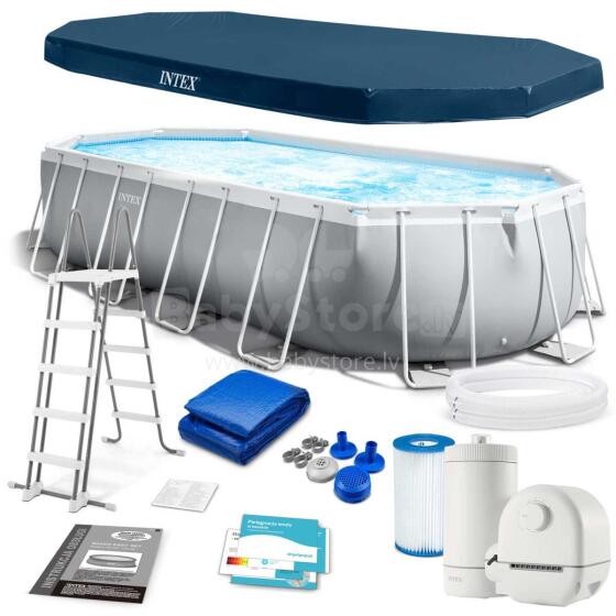 Intex 26798 610x305cm 6-in-1 Frame Pool