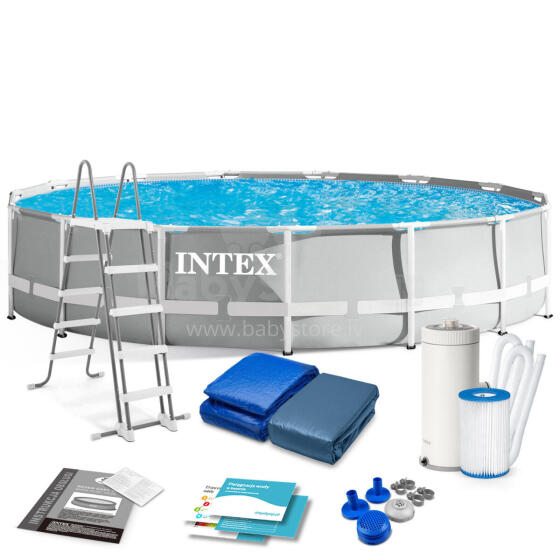 Intex 26724 457 x 107 cm 12-in-1 rāmis baseins