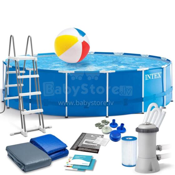 Intex 28242 12-in-1 Frame Pool 457 x 122 cm