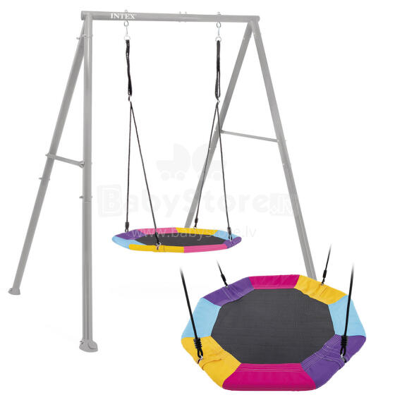 Stārķa ligzdas šūpoles Intex 44112