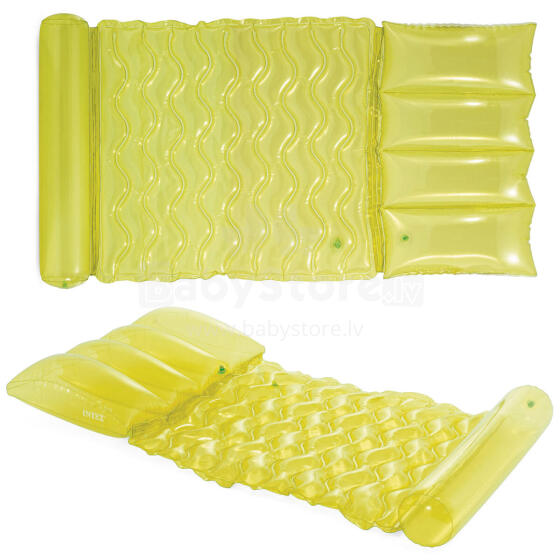 Lime Swimming Mattress Intex 58725